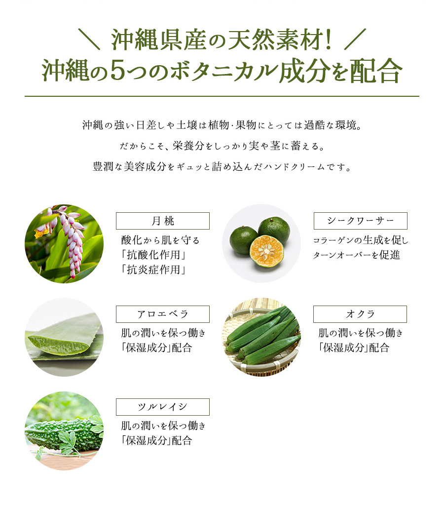 沖縄県産天然素材